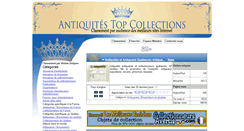Desktop Screenshot of antiquitestopcollections.com