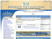 Tablet Screenshot of antiquitestopcollections.com